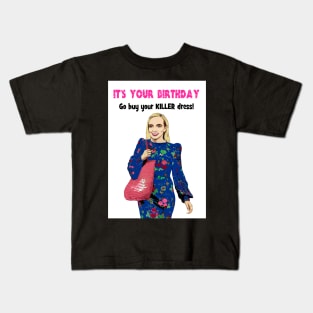 Villanelle - go buy your killer dress! Kids T-Shirt